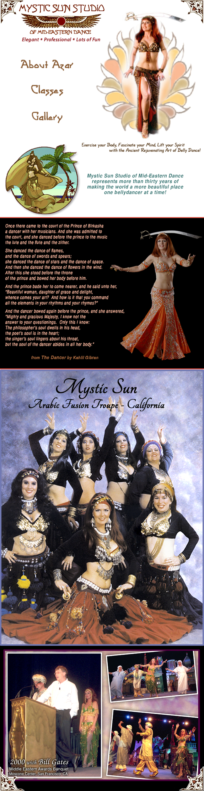 MysticSun homepage